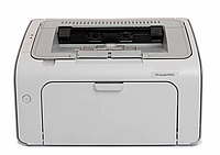 Принтер HP LaserJet P1005, A4, 14 ppm, 600x600dpi, 2Mb, USB, tray 150 page, 5000 стр/мес