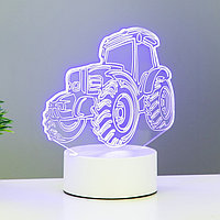 Светильник "Трактор" LED белый от сети 9,5х16х17,5 см RISALUX