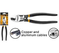 INGCO Кабелерез INDUSTRIAL 160мм 6"/ Рез кабеля медь, алюминий/ Макс. рез 9мм