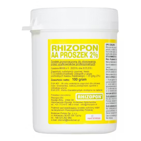 Хризопон Powder AA 2% ( 2% indolebutyric acid), Rhizopon BV 0,1 кг - фото 1 - id-p97702810