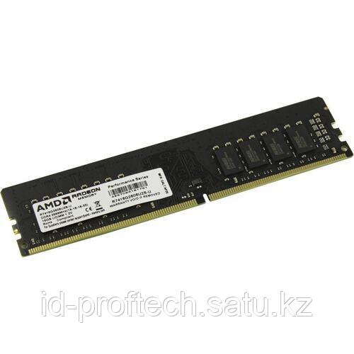Оперативная память 16GB DDR4 2666MHz AMD Radeon R7 Performance Black DIMM PC4-21300, Non-ECC, CL16, 1.2V, RTL - фото 1 - id-p116238154