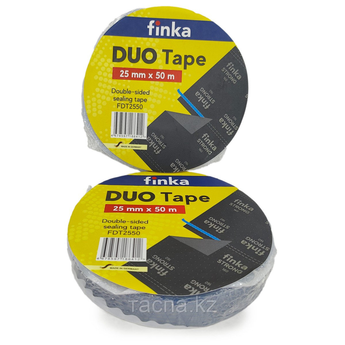 Клейкая лента двухсторонняя Finka DUO Tape 25mmx50m - фото 3 - id-p116238635