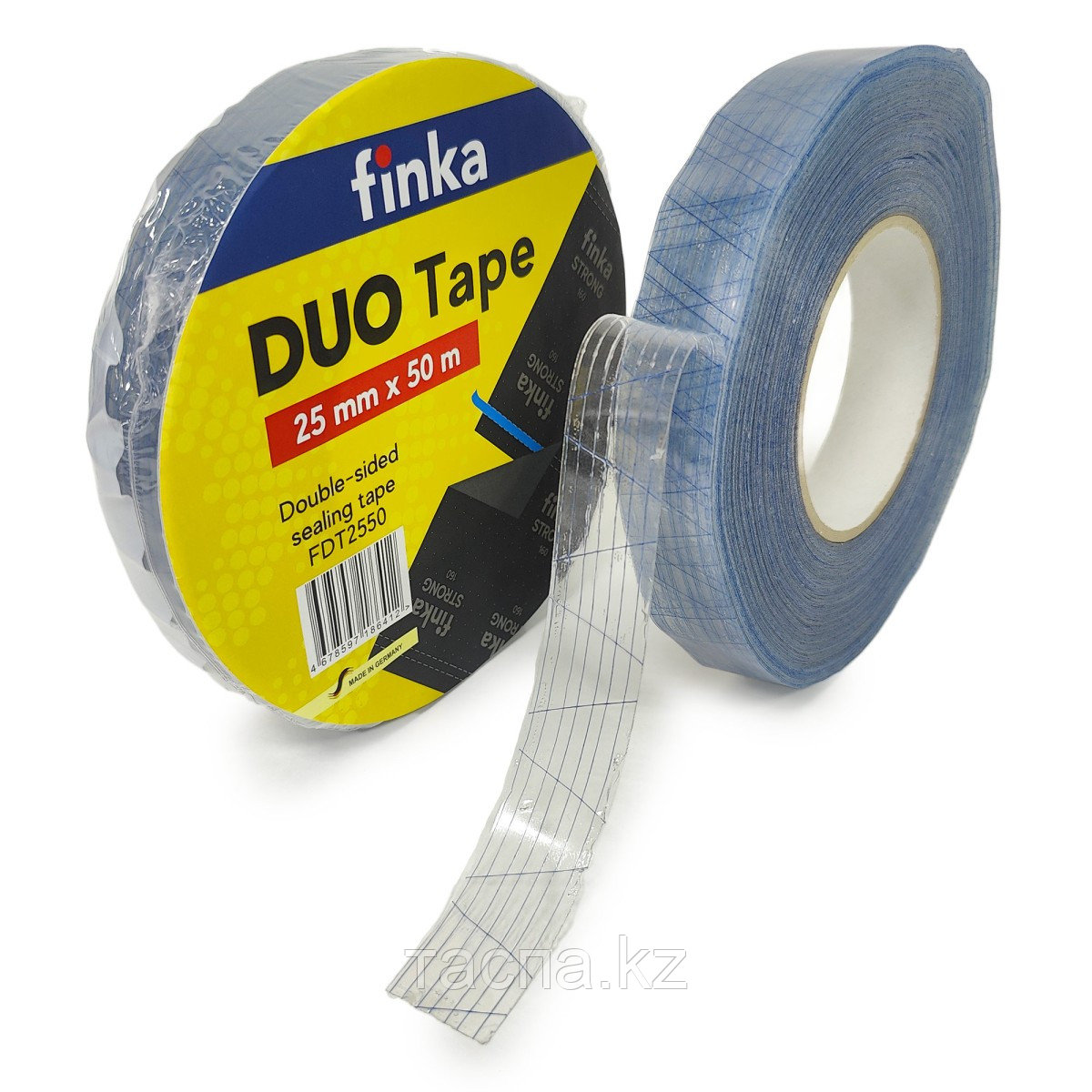 Клейкая лента двухсторонняя Finka DUO Tape 25mmx50m - фото 1 - id-p116238635