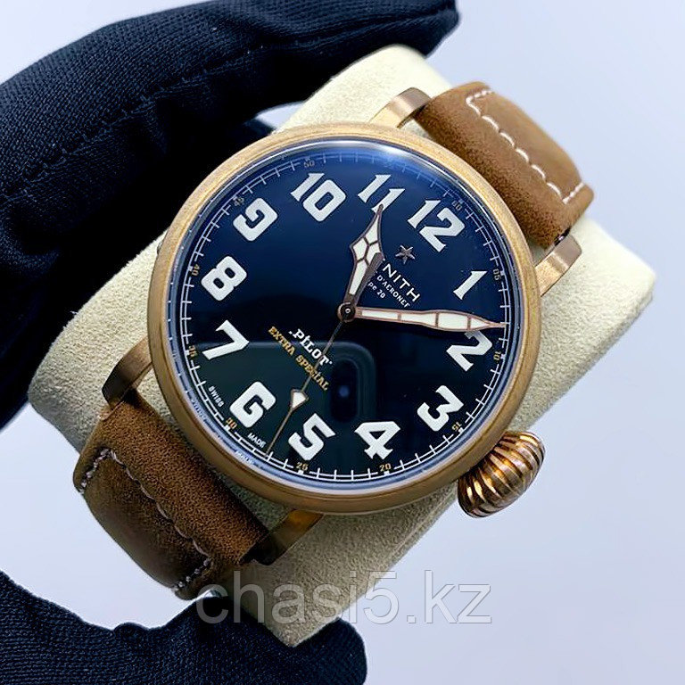 Мужские наручные часы Zenith Pilot - Дубликат (12213) - фото 1 - id-p116238678