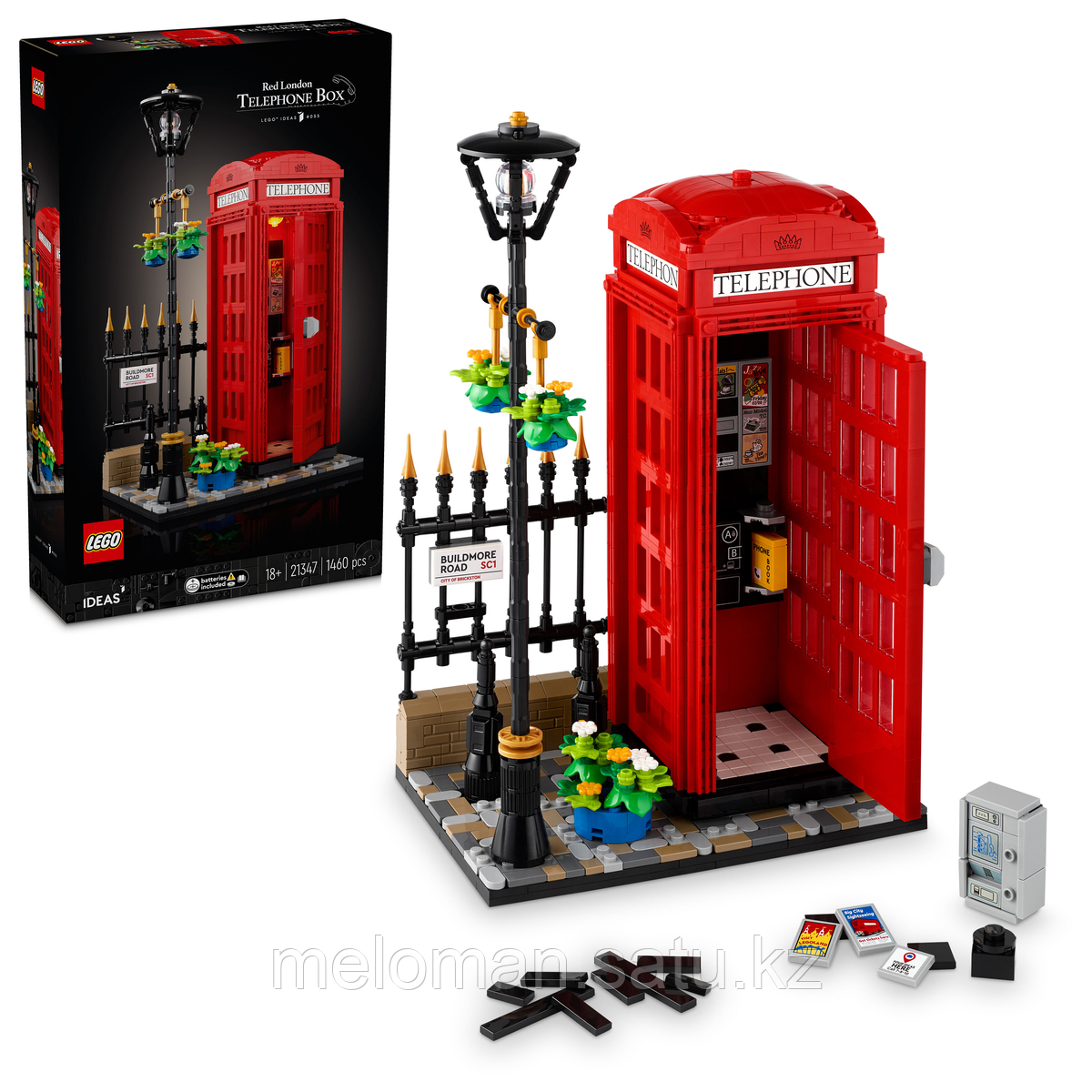 LEGO: Красная Лондонская телефонная будка Ideas 21347