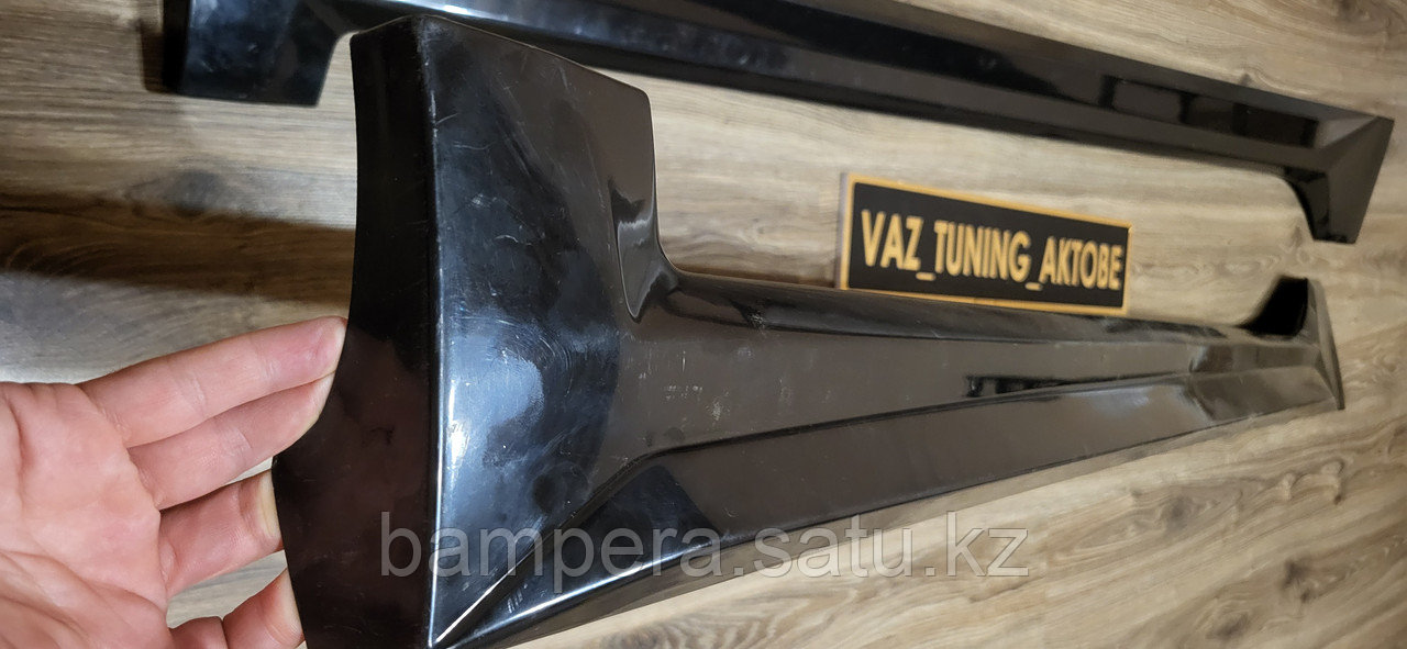 Накладки на пороги "Magnum" (пластик) для LADA Vesta - фото 4 - id-p116239636