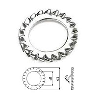 Стопорные шайбы DIN 6798 и ГОСТ 10463-81