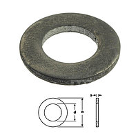 Шайбы плоские DIN 125 ГОСТ 11371-78 черные