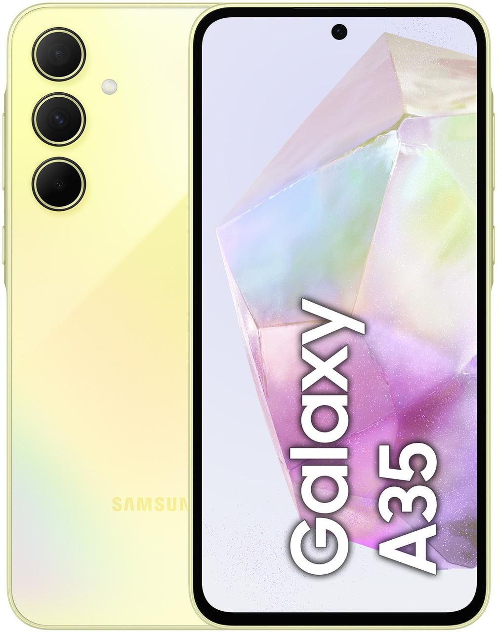 Samsung Galaxy A35 6/128 GB Lemon - фото 1 - id-p116239809