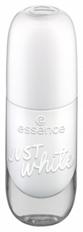 Essence лак 33 Just White белый 8 мл