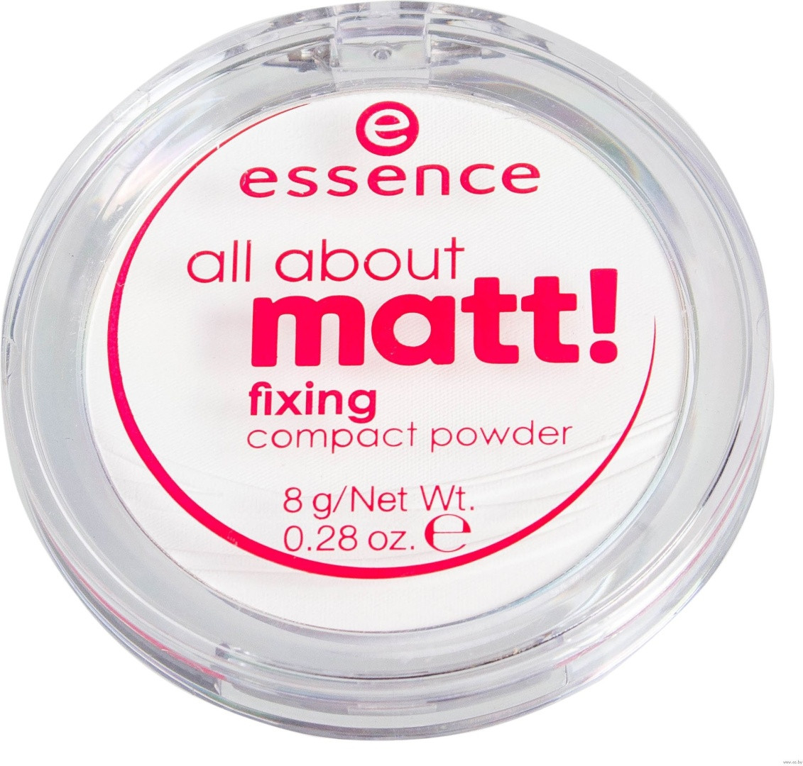 Пудра Essence All about matt! Fixing Compact Powder - фото 1 - id-p116234562