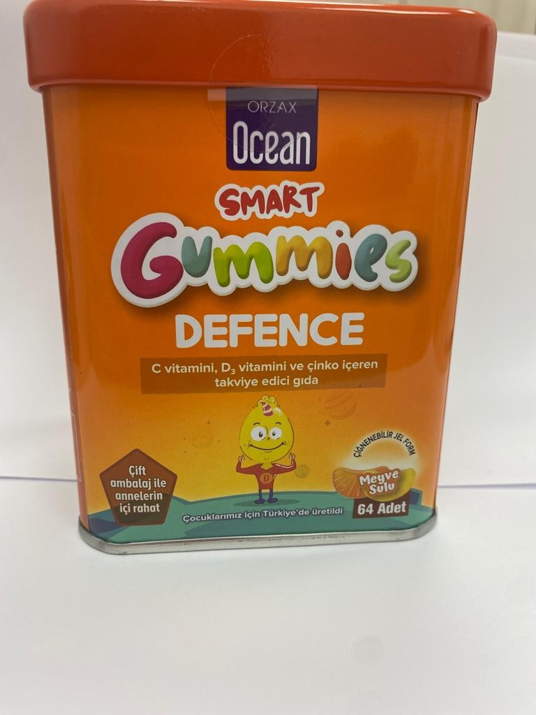 ORZAX Ocean Smart Gummies Defence Лимон Апельсин капсулы/таблетки 64 шт