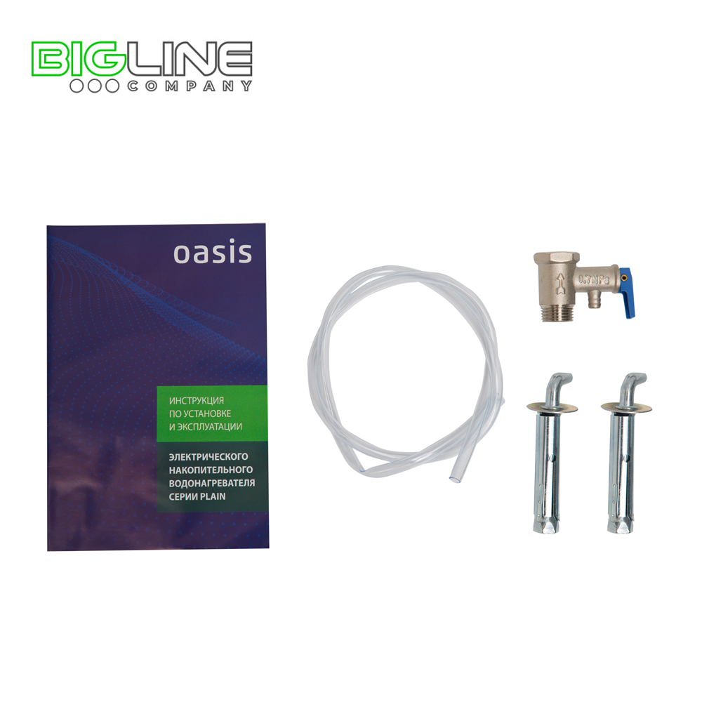 Электрический водонагреватель Oasis P-30 ч/б литров белый - фото 2 - id-p116239924