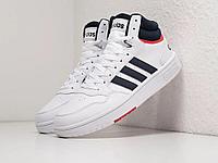 Кроссовки Adidas Hoops 3.0 Mid 40/Белый