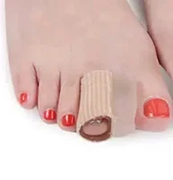 Разделитель кольцо с силиконом на средний палец ноги размер L