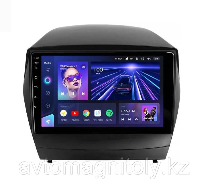 Автомагнитола Teyes CC3 2K 6GB/128GB для Hyundai Tucson 2010-2015