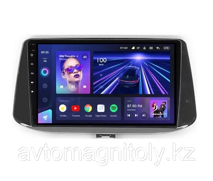 Автомагнитола Teyes CC3 2K 6GB/128GB для Hyundai i30 2017-2022