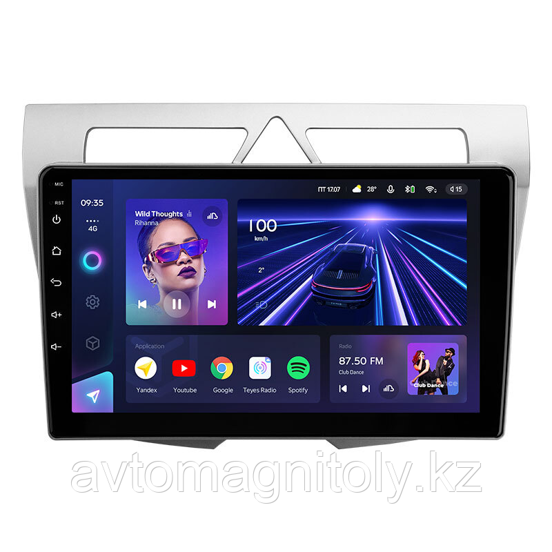 Автомагнитола Teyes CC3 2K 6GB/128GB для Kia Picanto 2007-2011