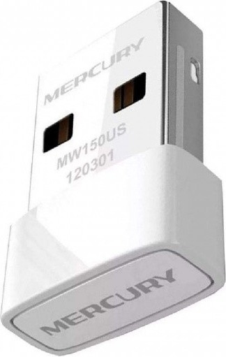 Сетевой адаптер беспроводной USB 150M Mercusys MW150US - фото 3 - id-p116240327