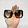 Солнцезащитные очки  Fendi, черная оправа с коричневой линзой, фото 4
