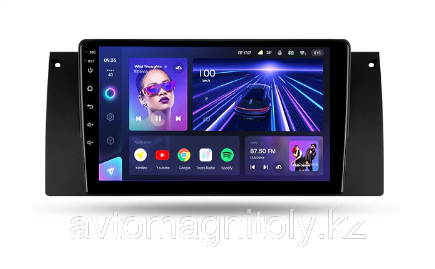 Автомагнитола Teyes CC3 2K 6GB/128GB для BMW E39 5 series 1996-2003