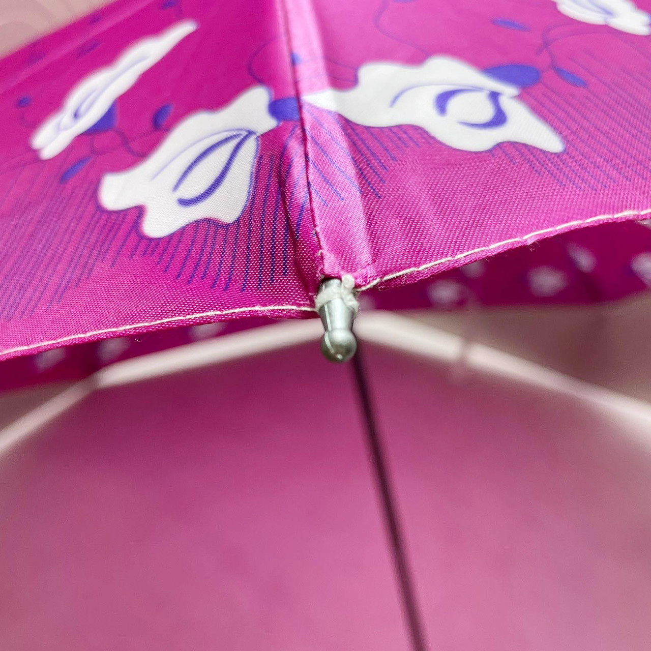 Зонт складной механический 95 см сиреневый - фото 8 - id-p116241306