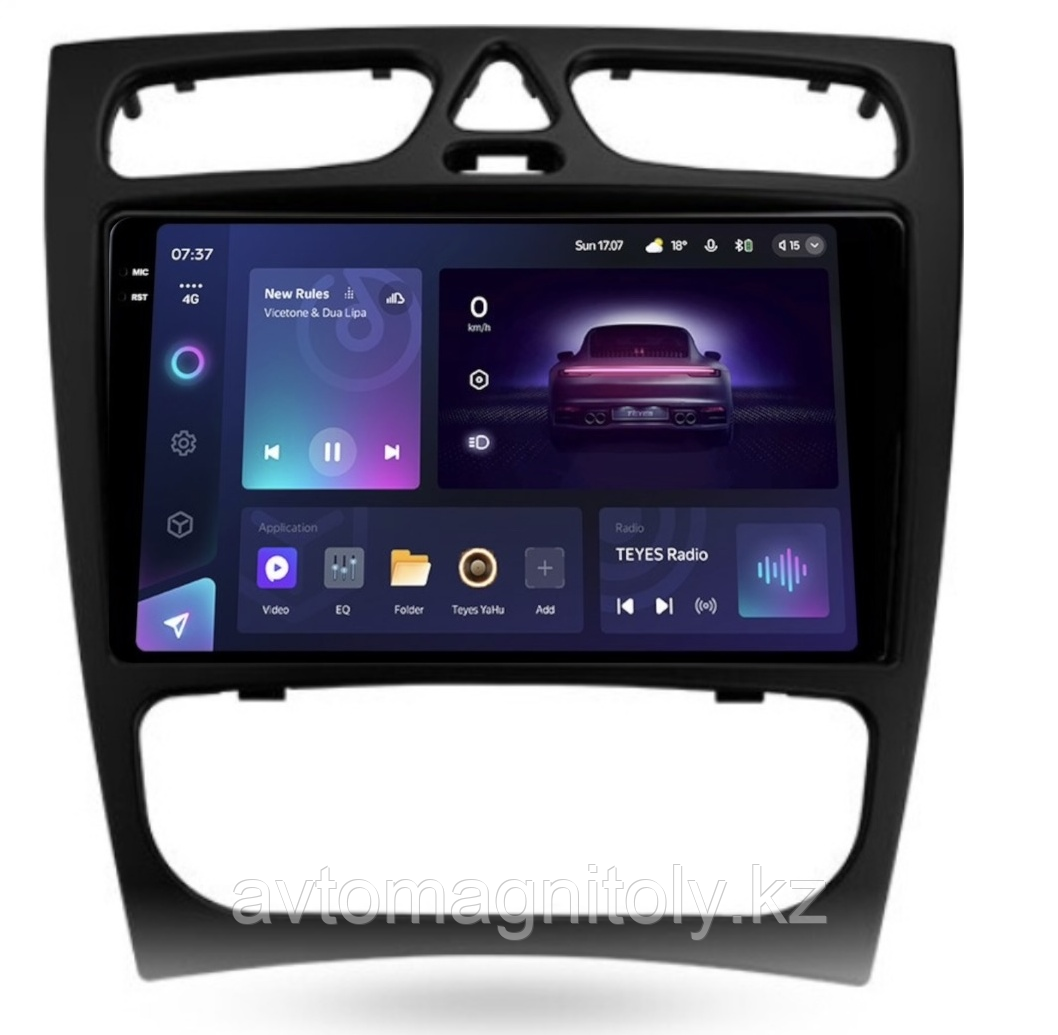 Автомагнитола Teyes CC3 2K 6GB/128GB для Mercedes-Benz G-class 2000-2004
