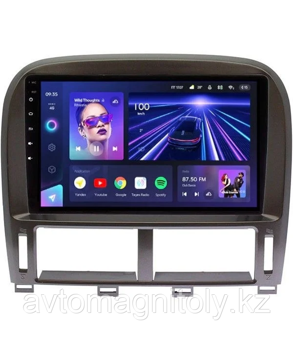 Автомагнитола Teyes CC3 2K 6GB/128GB для Lexus LS 2000-2006