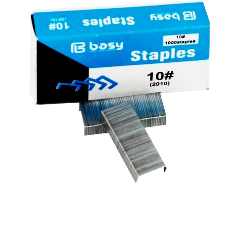 Скобы BASY для степлера №10, 1000 шт/кор - фото 1 - id-p113561840