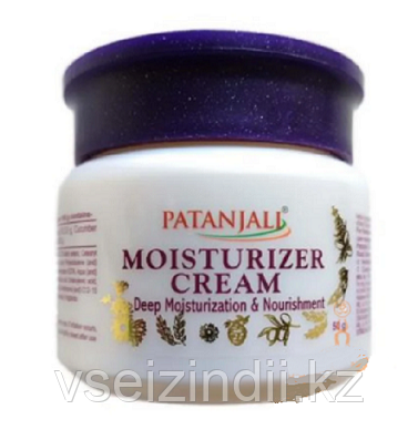 Увлажняющий крем для лица (Moisturizer Cream PATANJALI), 50 гр