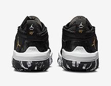 Баскетбольные кроссовки Jordan Why Not.6 "Black Metallic Gold", фото 2