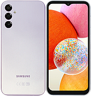 Смартфон Samsung Galaxy A14 64 ГБ (SM-A145FZSUSKZ) серебристый