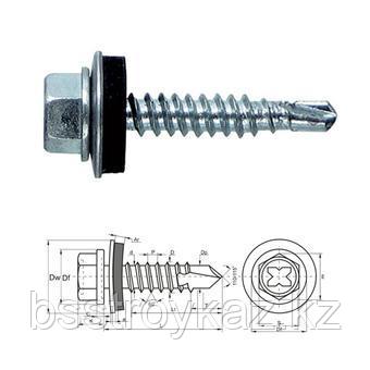 Саморез кровельный оцинкованный по металлу, фото 1