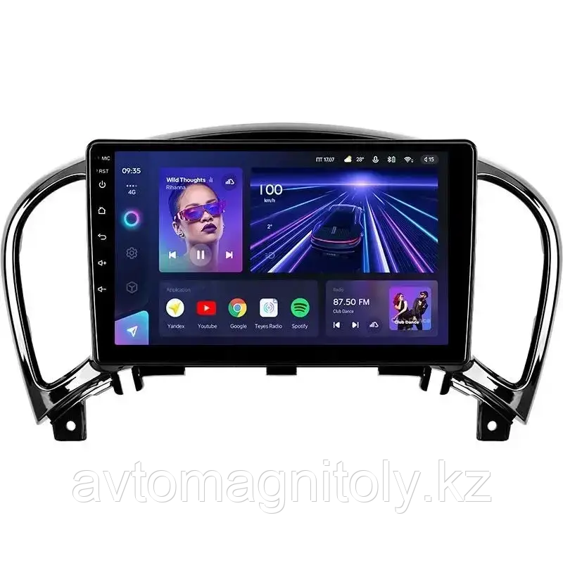 Автомагнитола Teyes CC3 2K 6GB/128GB для Nissan Juke 2010-2014