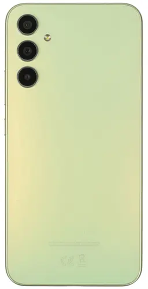 Смартфон Samsung Galaxy A34 5G 256 ГБ (SM-A346ELGESKZ) зелёный (Awesome Lime) - фото 2 - id-p116242065