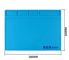 Коврик силиконовый для пайки KGX S-110 280x200 мм