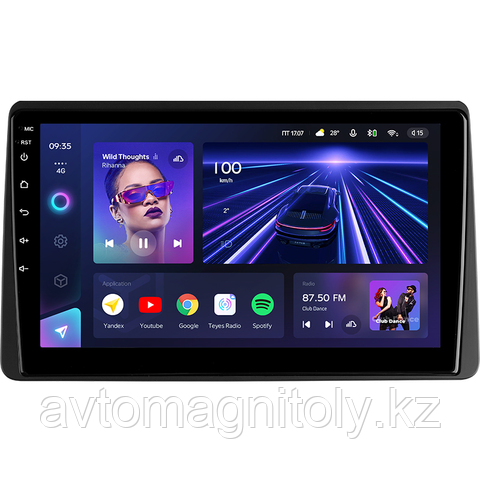 Автомагнитола Teyes CC3 2K 6GB/128GB для Renault Duster 2021-2023