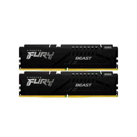 Комплект модулей памяти Kingston FURY Beast KF556C40BBAK2-16 DDR5 16GB (Kit 2x8GB) 5600MHz 2-005666, фото 2