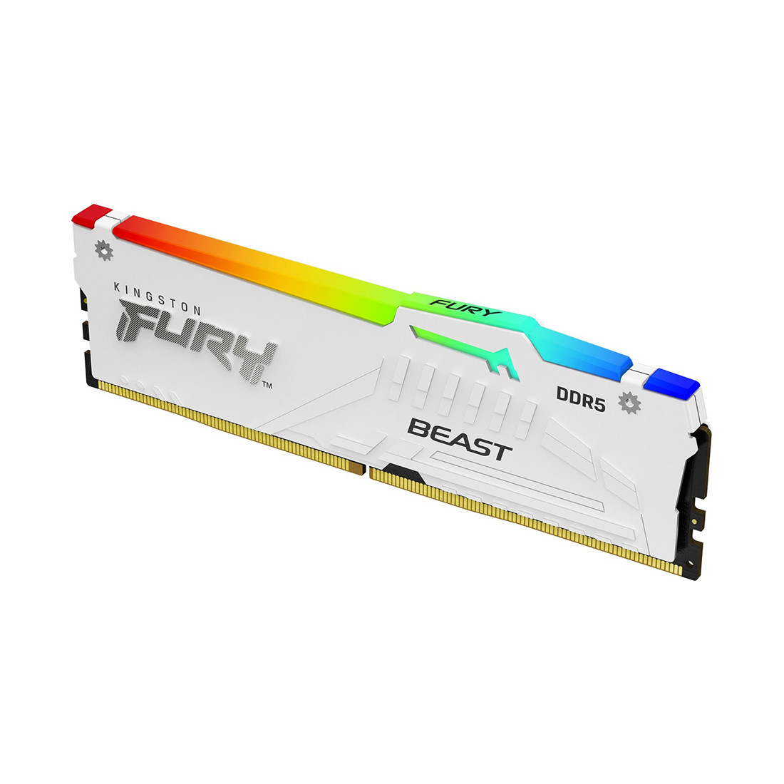 Модуль памяти Kingston FURY Beast White RGB XMP KF552C40BWA-16 DDR5 16GB 5200MHz 2-010764