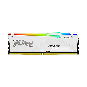 Модуль памяти Kingston FURY Beast White RGB XMP KF552C40BWA-16 DDR5 16GB 5200MHz 2-010764, фото 2