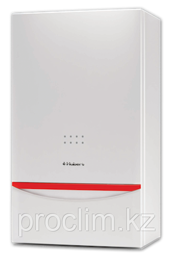 Газовый котел HUBERT AGB 40DC настенный + дымоход+ термостат