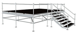 Подиумы из металла