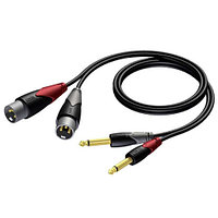 PROCAB 2XLR-2Jack 1.5м кабель интерфейсный (CLA708/1,5)