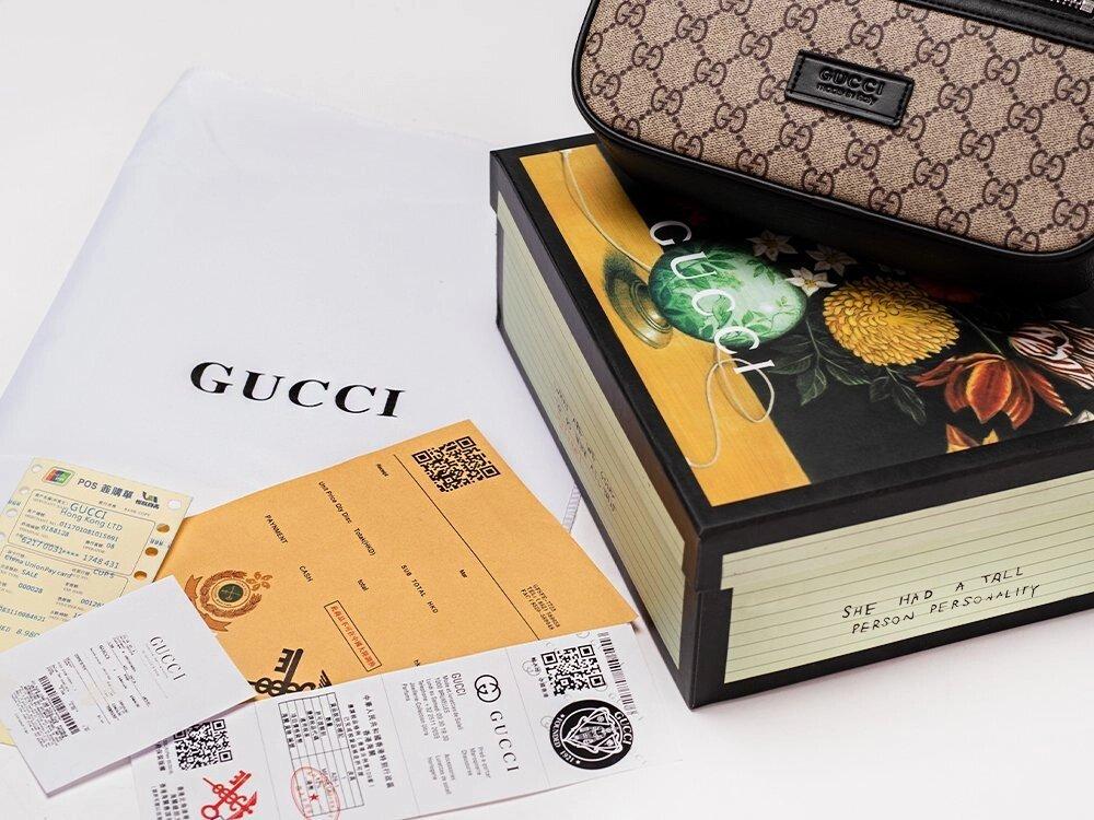 Поясная сумка Gucci Черный - фото 2 - id-p115853961