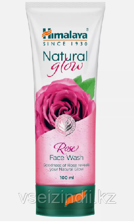 Гель для умывания "Роза: натуральное сияние" Himalaya Natural Glow Rose, 100 мл