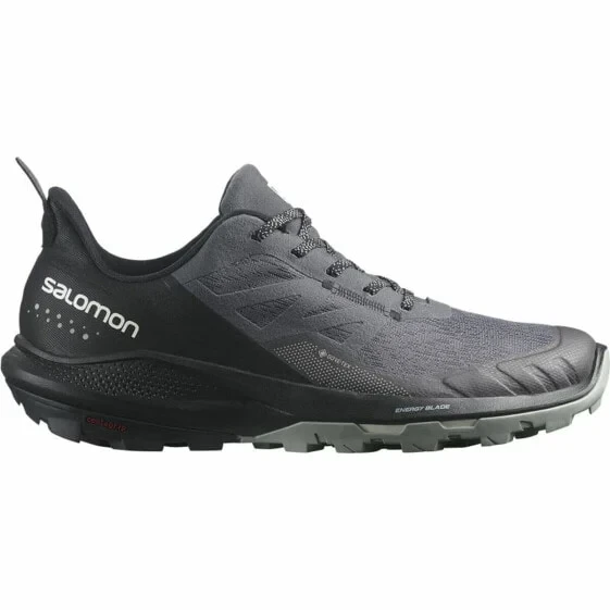 Мужские спортивные кроссовки Salomon Outpulse Gore-Tex Чёрный - фото 1 - id-p116248822