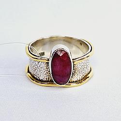 Серьги из серебра с фианитами  N325