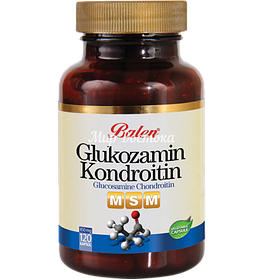 Глюкозамин, Хондроитин и Метилсульфонилметан Glukozamn Kondroitin Msm Balen (120 кап, Турция)