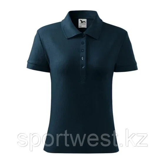 Malfini Cotton polo shirt W MLI-21302 navy blue - фото 2 - id-p116250921