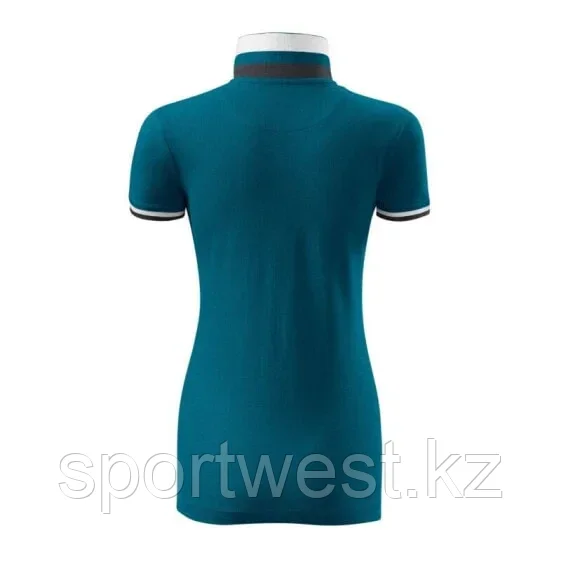 Malfini Collar Up polo shirt W MLI-25793 petrol blue - фото 2 - id-p116250956